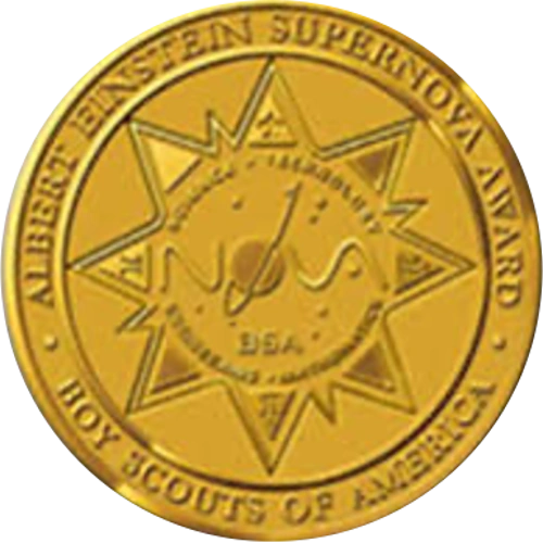 Albert Einstein Supernova Medal
