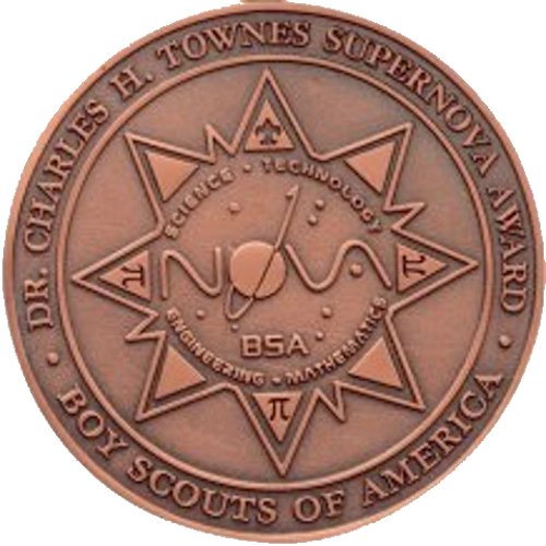 Dr. Charles H. Townes Supernova Award Medal